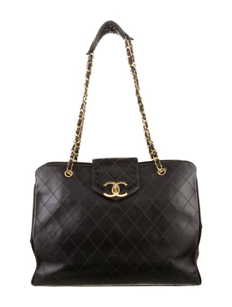 chanel leather tote - chanel supermodel tote.